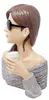 Deko Büste Dame mit Kaffeebecher und Sonnenbrille H. 25cm Produktbild-Vorschau 8