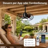 Ventilateur de plafond d'extérieur de 50 cm avec éclairage Voir les images du produit 4