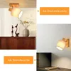 ZMH plafoniera 1 fiamma Plafoniera nera Faretto da soffitto Anteprima dell’immagine prodotto 4