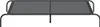 vidaXL Zvýšený pelech pre psov čierny 150x90x20 cm Textilén Náhľad obrázku produktu 4