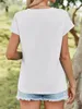 Sommerliches Damen-T-Shirt, Kurzarm, Rundhalsausschnitt, Produktbild-Vorschau 4