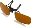 Clip On Sonnenbrille Aufsatz für Damen Herren 30598 Braun Produktbild-Vorschau 1