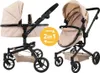 Bandits & Angels Puppenwagen Beige Modern Angel 2-in-1 Sand Produktbild-Vorschau 1
