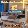 Merax Tagesbett Daybett 90x200cm, Schlafsofa mit 2 Produktbild-Vorschau 6