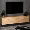 Skye Decor, Neon - Atlantic Pine, Fernsehtisch, Atlantische Produktbild-Vorschau 3