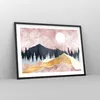 Gerahmtes Poster - Schwarzer Rahmen - Grafik Modern Produktbild-Vorschau 8