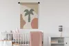 MuchoWow® Wandteppich Wandbehang Palme - Pastell - Sommer Produktbild-Vorschau 2