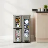 Odpadkový koš Relaxdays, 3 přihrádky, 60 l, vyjímatelné Náhled obrázku produktu 5