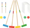 Clanmacy Krocket Spiel Set für 4 Spieler Outdoor Produktbild-Vorschau 9