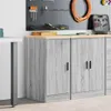 vidaXL Szafka do garażu szara Sonoma lite drewno sosnowe Podgląd zdjęcia produktu 2