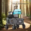 tectake® Bollerwagen Heidrun inklusive Tragetasche, Produktbild-Vorschau 7