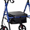 Lightweight aluminium four-wheel rehabilitation walker Náhled obrázku produktu 5