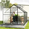 XMTECH Aluminium Gewächshaus 7,75² 310×250×205 cm inkl. Produktbild-Vorschau 10