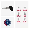 Lucchetto da telaio ABUS PRO TECTIC 4960 NR - Lucchetto da Anteprima dell’immagine prodotto 2