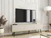 A modern living room with a TV stand and television. Produktbild-Vorschau