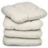 Beautissu Set di 4 cuscini Lisa Natur, 40x40x8cm Anteprima dell’immagine prodotto 1