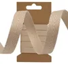 3m Köperband Baumwoll-Band 10mm Einfassband Kantenband Dekorationsband, beige Produktbild-Vorschau