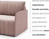 LIKMA Narożnik 208 cm Różowy Rozkładany Otto SLIM Kształt L Podgląd zdjęcia produktu 6