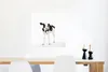 MuchoWow® Poster Kuh - Kalb - Weiß - Tiere 50x50 cm - Produktbild-Vorschau 5