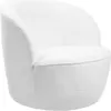 HOMLA SVINGEN FASO Drehsessel weiß 65,5x77x69cm Produktbild-Vorschau 1