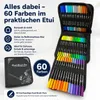60 Farben Dual Brush Pens – Doppelspitzen-Stifte im Produktbild-Vorschau 6