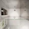 Duschspa Doppeltür 80x195cm Nischentür Chrom Duschtür 6mm Produktbild-Vorschau 3
