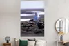 MuchoWow® Poster Schneeeule landet am Strand 120x180 cm - Produktbild-Vorschau 4