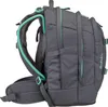 Side view of a gray backpack with teal accents. Náhľad obrázku produktu