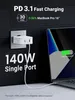 UGREEN Nexode USB-A+2*USB-C 140W GaN Fast Charger+USB-C Produktbild-Vorschau 3
