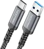 deleyCON 0,5m USB-A auf USB-C Kabel Kurz USB 3.0 5Gbps (USB Produktbild-Vorschau 1