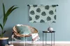 MuchoWow® Wandteppich Wandbehang Sommer - Laub - Blau 90x60 Produktbild-Vorschau 5