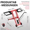 UISEBRT Hydraulischer Rasenmäherlift bis 227 kg, 3-fach Produktbild-Vorschau 2