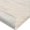 BELIANI Dywanik łazienkowy złamana biel mikrofibra 60 x 90 Podgląd zdjęcia produktu 4
