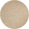 A round rug with a braided texture. Náhled obrázku produktu