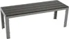 DEGAMO Gartenbank Hockerbank SORANO 2-sitzer, Aluminium Produktbild-Vorschau 1
