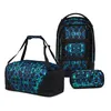 Satch, Schulrucksack-Set PACK Caleido Blue 3-teilig, ab 5. Produktbild-Vorschau 10