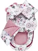 JUKKI® Baby Nestchen 5tlg MINKY SET für Neugeborene [Summer Produktbild-Vorschau 1