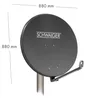 Schwaiger SPI910.1, 10,75 - 12,75 GHz, 39,5 dBi, Anthrazit, Produktbild-Vorschau 5
