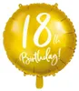 Balon foliowy 18. Geburtstag złoty 45cm 20237 Produktbild-Vorschau 8