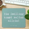 Mr. & Mrs. Panda Mouse Pad Spruch Zwillingsgeschwister Produktbild-Vorschau 2