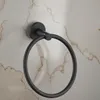 Delvant ESVAN Handtuchhalter Ring rund Edelstahl schwarz Produktbild-Vorschau 7