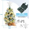 Jopassy Künstlicher LED Weihnachtsbaum Tannenbaum 40 cm Produktbild-Vorschau 2