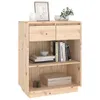 Beistellschrank 60x34x75 cm Massivholz Kiefer Produktbild-Vorschau 4