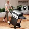 FCH Gasgrill Grillwagen 3 Brennern 10.55 kW mit Deckel, Produktbild-Vorschau 8