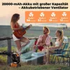 Akku-Standventilator USB Akku Ventilator mit Haken, Produktbild-Vorschau 5