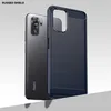 Redmi Note 10S Hülle, Carbon-Faser TPU Silikon Stoßfest Produktbild-Vorschau 5