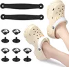 INF Schwarze PVC-Fersenriemen für Clogs - Rutschfest Produktbild-Vorschau 3