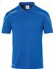 Uhlsport STREAM 23 POLO SHIRT XXL azurblau/weiss Produktbild-Vorschau 7