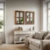 Fenêtres décoratives Relaxdays, lot de 2, cadres de fenêtre Voir les images du produit 5
