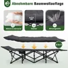 Sekey 202 x 80 x 45 cm XXL Tragbares Feldbett mit Matratze, Produktbild-Vorschau 6